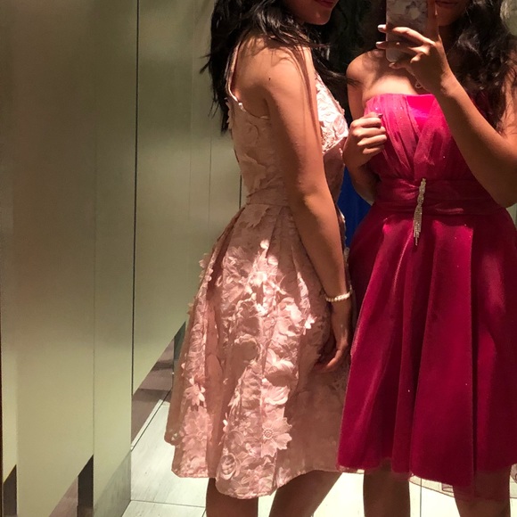 TED BAKER Pink Flower Dress - Picture 6 of 9